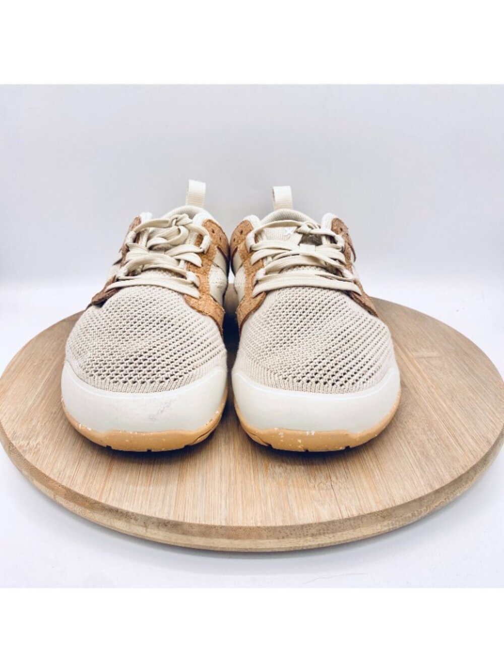 Xero Barefoot Shoes Mens 9 Beige Mesh Zero Drop Zelen Sneakers Minimalist - Picture 3 of 10